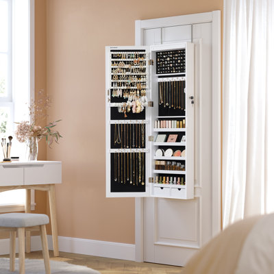 Armoire à bijoux avec miroir Wreds Studio ™ 6 Leds