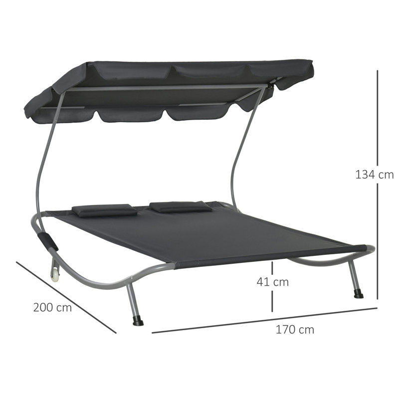 Aymelia 200cm Long Double Chaise