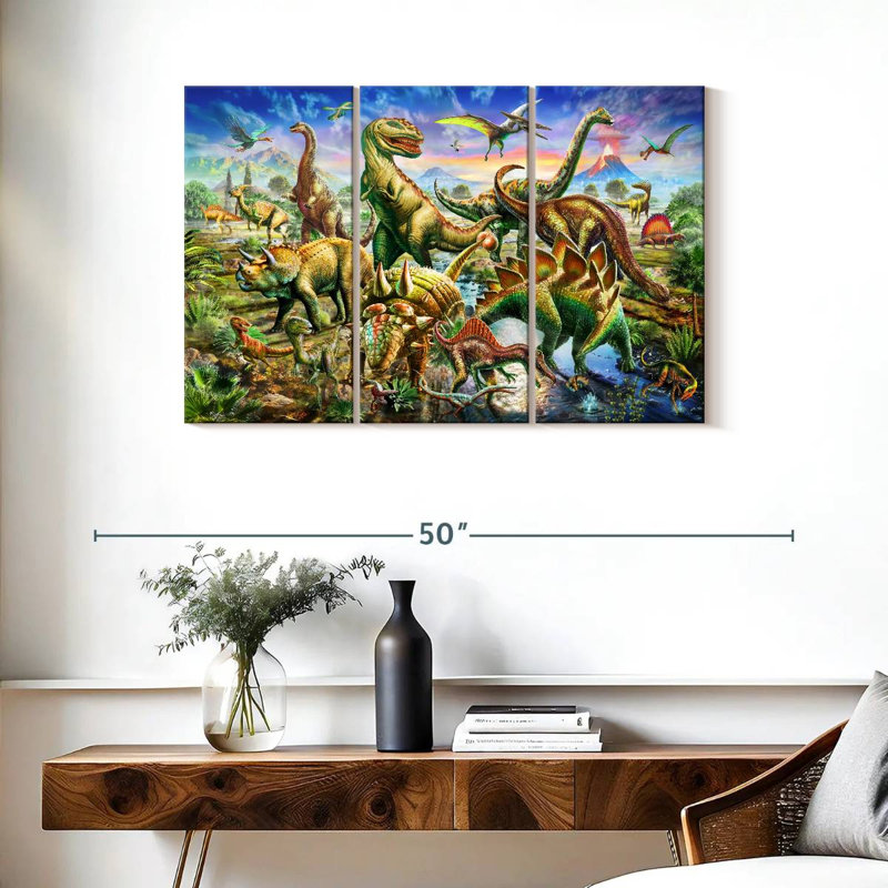 Ashelle Dinoscene - horizontale, H 24 po x l 38 po