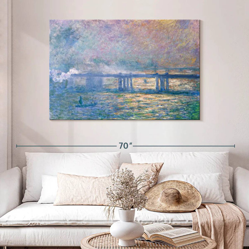 Sireci Charing Cross Bridge 1903, 32" H x 48" W