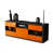 High-gloss Orange / Matte Anthracite