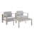 Magers Outdoor Grey 3pc Set-62777224-62777225
