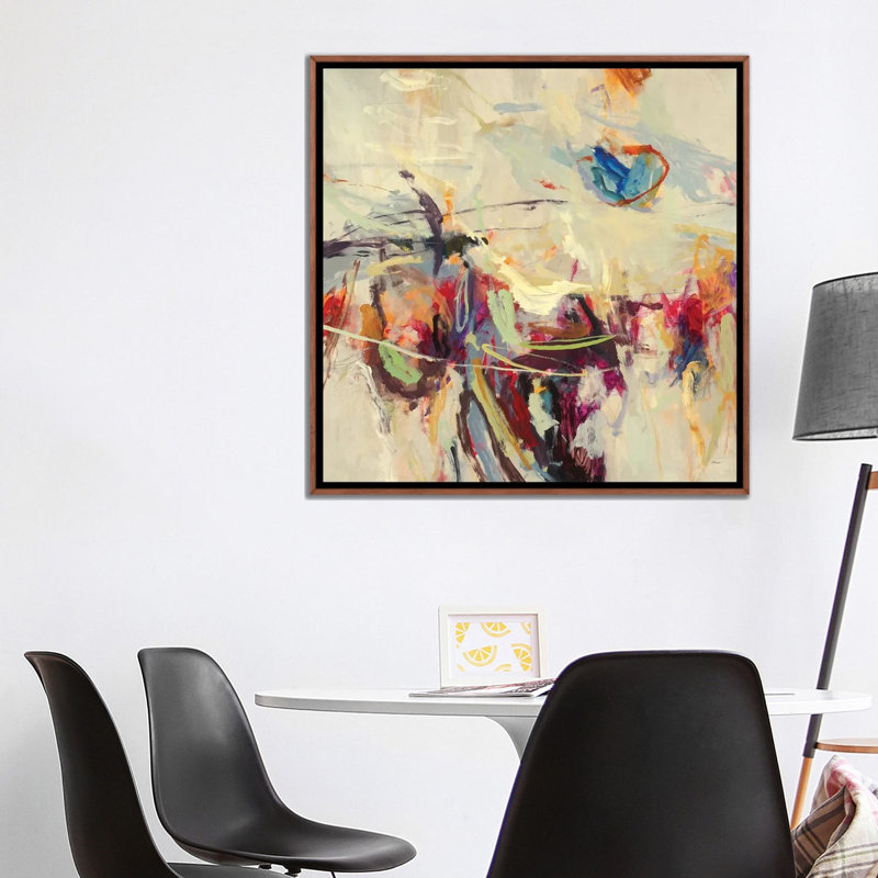 Positif, énergie positive II par Randy Hibberd - reproduction d'art, H 37 po x l 37 po x P 1,5 po