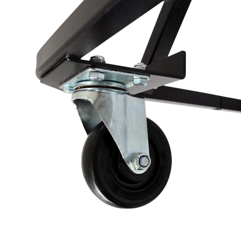 Black Steel Flat Dolly for 8200 Series Chairs