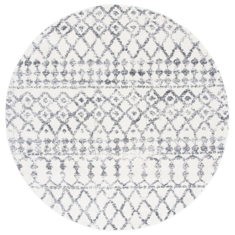 Tulum Performance Southwestern Rug, Round 6'7"