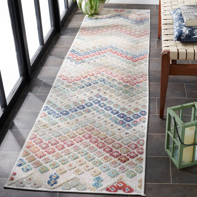 Edgeworth Performance Chevron Indoor/Outdoor Area Rug