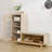 53"Entryway Bench with Upholstered Seat