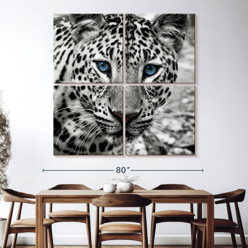 Leopard Brampt, H 74 po x l 74 po