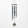 Carillon éolien Woodstock Encore Collection - Chimes Of Mercury Argenté - Son Pur Et Apaisant Pour Jardin