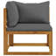 Chaise longue 7 pièces avec coussins-332273168