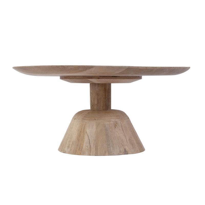 Carmine 30 in. Round Wood Coffee Table