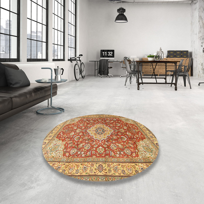 Oriental Indoor Rug, Round 7'