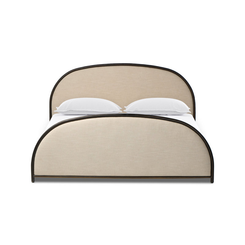 Trieste Tommy Bed-Savoy Parchment, Grand lit
