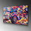 Superbe peinture murale en verre trempé 27,6 po x 39,4 po | 100% verre trempé, épaisseur: 0,16 pouce | Décoration élégante pour le salon ou le bureau, durable et facile à nettoyer, idée de cadeau parfaite
