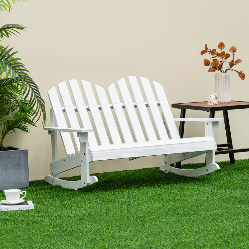 Grillo Fir Outdoor Chair, White