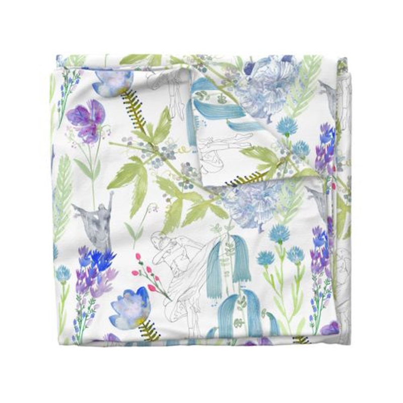 Dunham Sateen Duvet Cover, King Duvet Cover, White