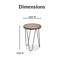 Table d'appoint Hudson ClickDecor
