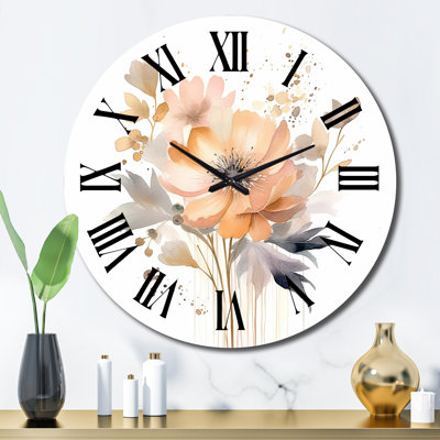 Horloge murale Coral