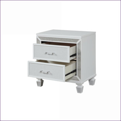 Table de chevet 2 tiroirs Modern