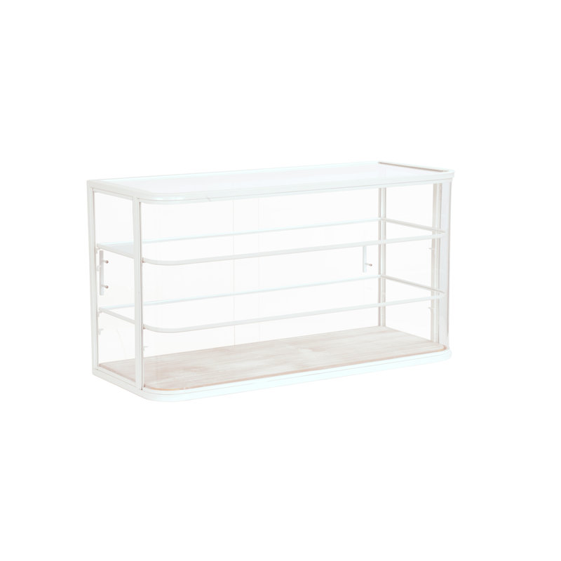 Rounded Case Disp.-42W, White