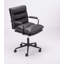 Chaise de bureau Mid-Century ergonomique avec hauteur réglable et tissu pivotant et respirant pour un bureau confortable