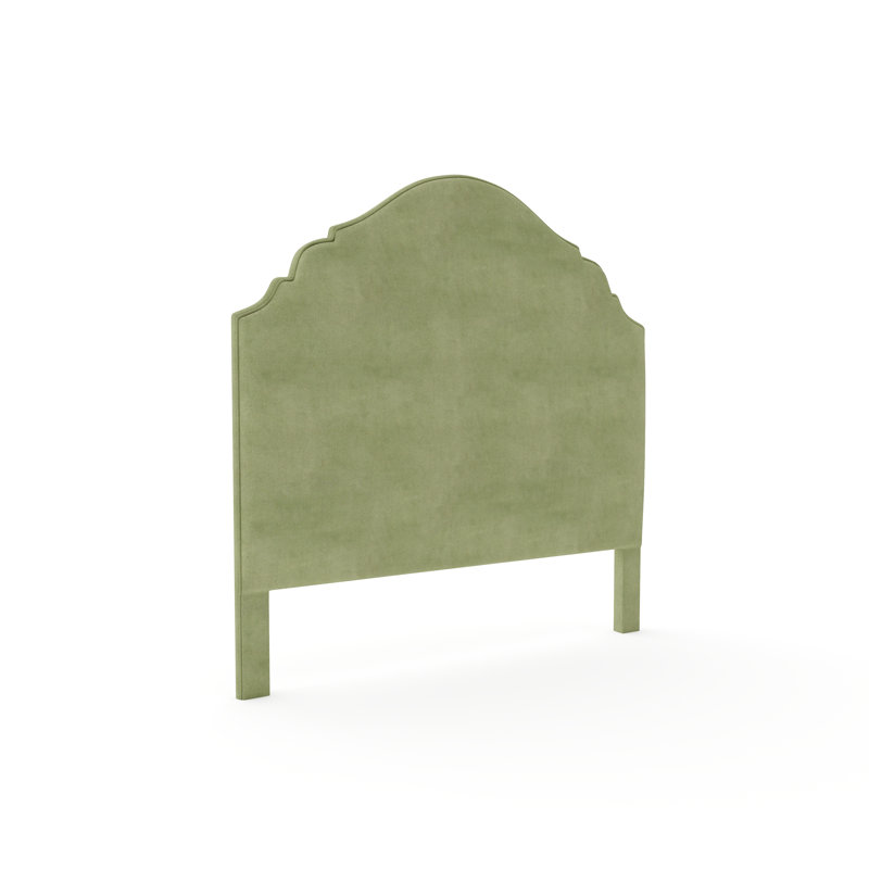 Hamilton Upholstered Headboard, Queen, Posh Life Performance Velvet Dove
