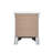 Verona Nightstand  Pearl White