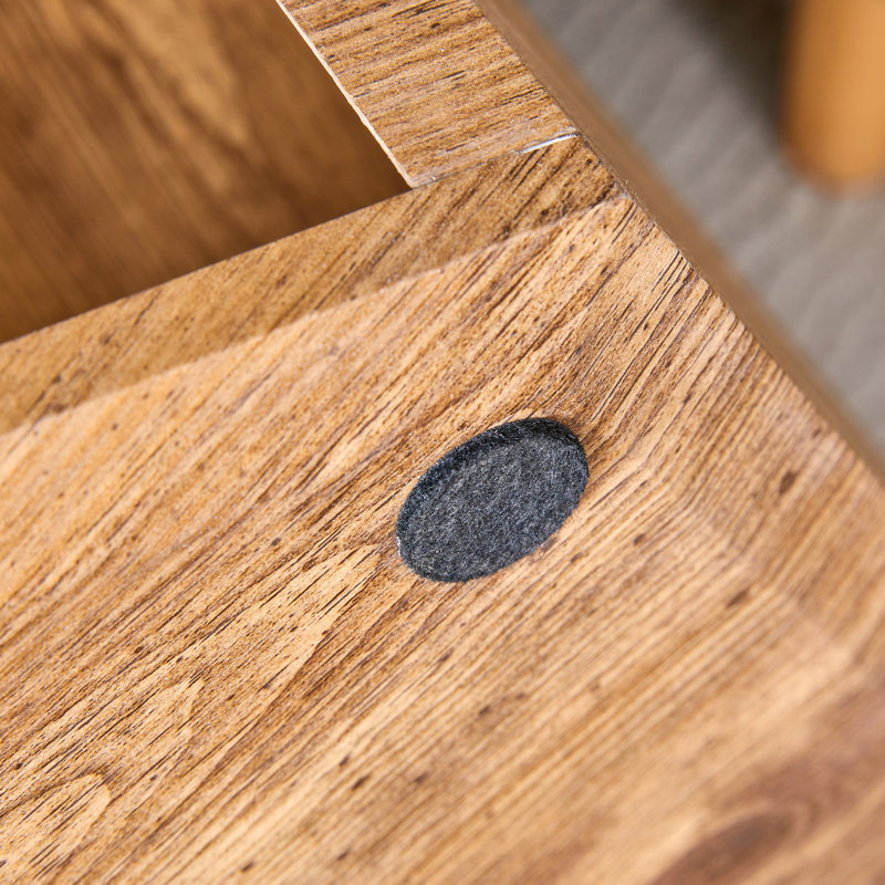 Hexagonal MDF Coffee Table, Characteristic Wood Grain Pattern Stickers, Multi-Hole Design To Give More Storage Space, Simple And Convenient Design Makes It Suitable For All Kinds Of Style Scenes.