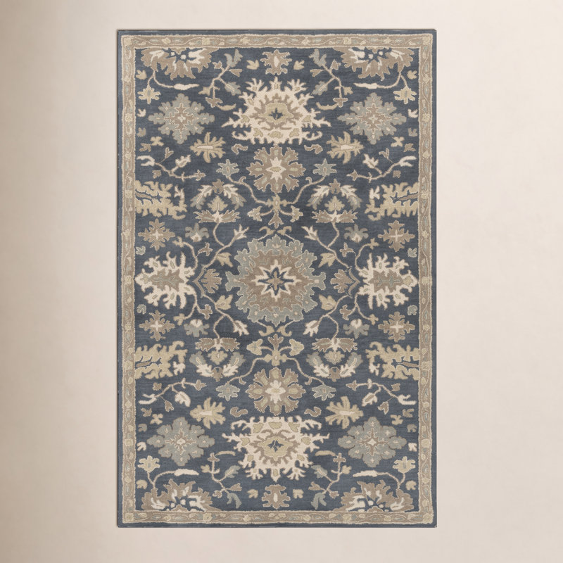 Arden Hand-Tufted Wool Area Rug, Rectangle 6' x 9'
