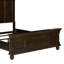 Ensemble de chambre à coucher avec lit à panneaux, commode et miroir Lenny-121781277-121781276