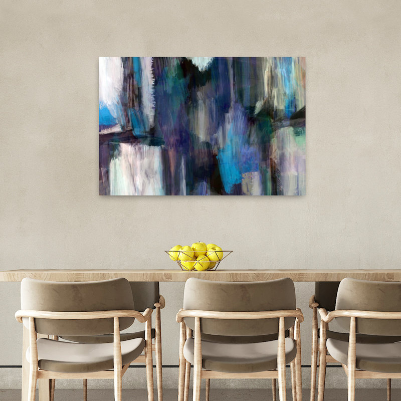 Art contemporain contemporain abstrait, H 36 po x l 24 po