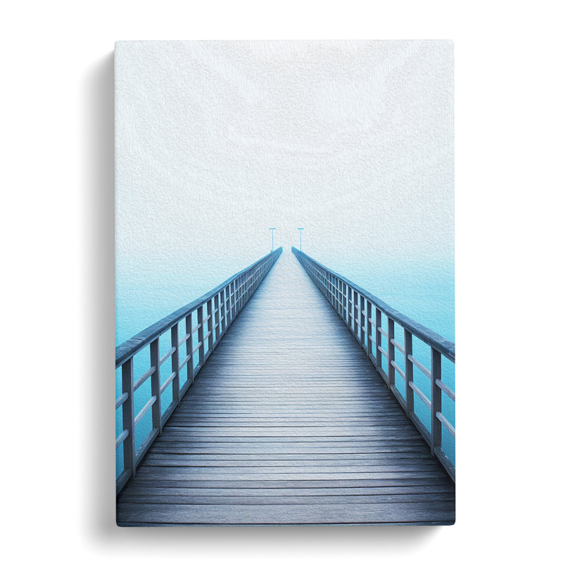 Pier Minimalism - Print, 50cm H x 35cm W x 3cm D
