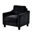 En velours noir pour chambre à coucher, velours de salon moderne, avec structure-693076426