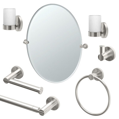 Channel 7 - Piece Bathroom Hardware Set