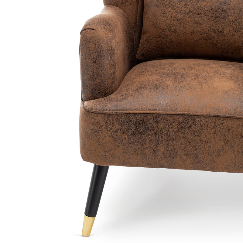 Microsuede Ajavion Wingback Chair