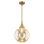 Luminaire suspendu sphère 1 lumière Lorri