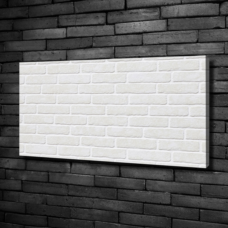 Brick Wall - Wrapped Canvas Print
