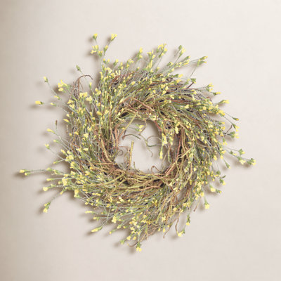 26"  Wildflower Spring Summer Front Door Wreath