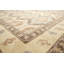 Tapis beige/gris en laine Gorbold
