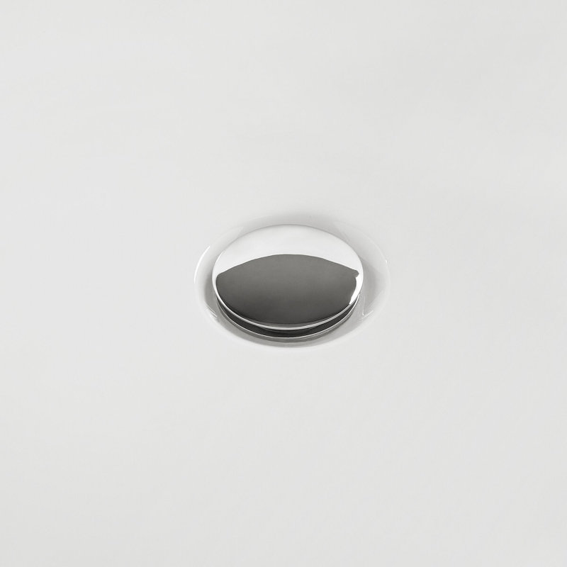 Mehar 1700mm x 730mm Soaking Acrylic Bathtub, White