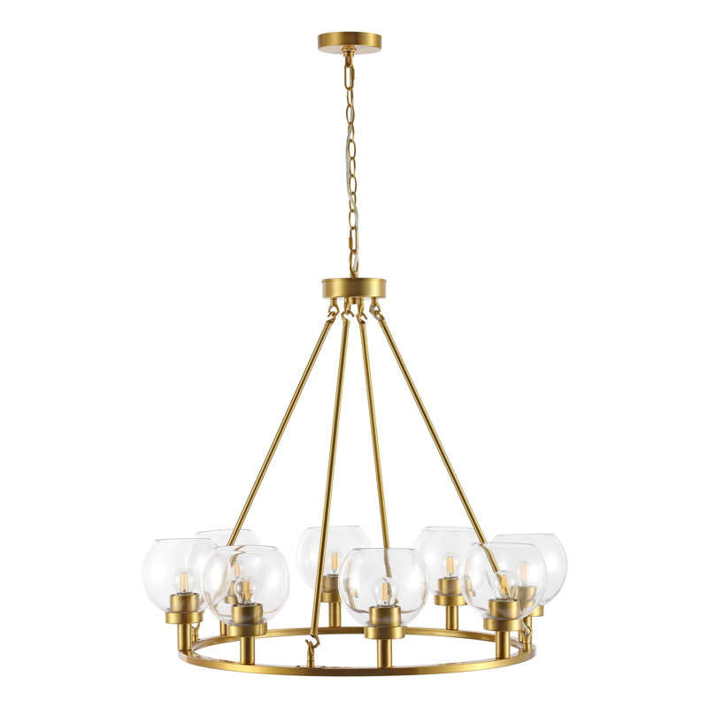 Lustre en fer 8 lumières Sveda?