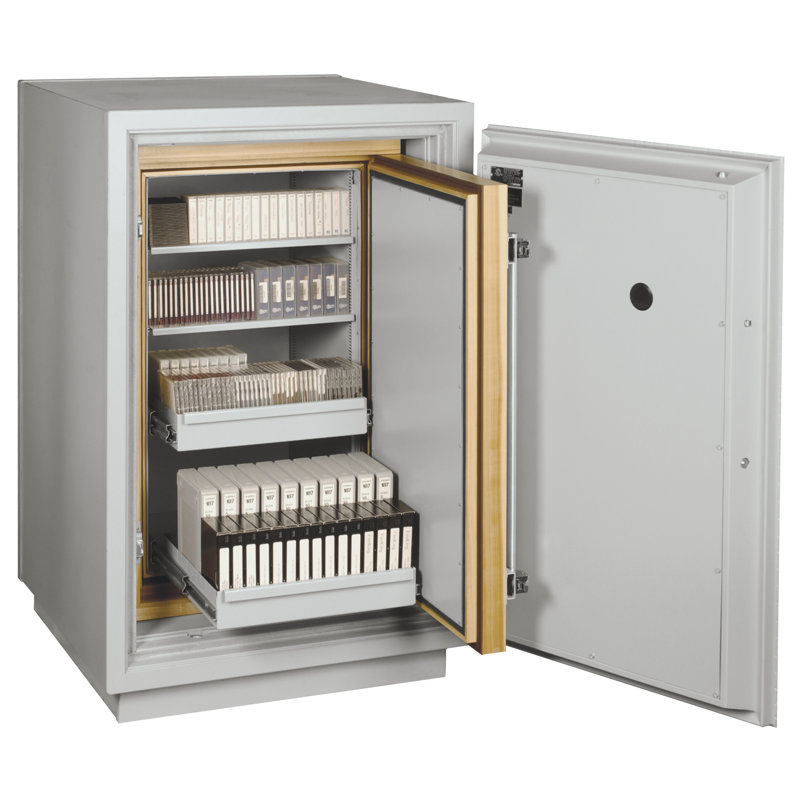 Fireproof Mixed Media Security Safe with Electronic Lock, 6 CuFt