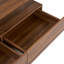 Table basse moderne à 2 tiroirs de 47,2 po à DEL moderne-183195829