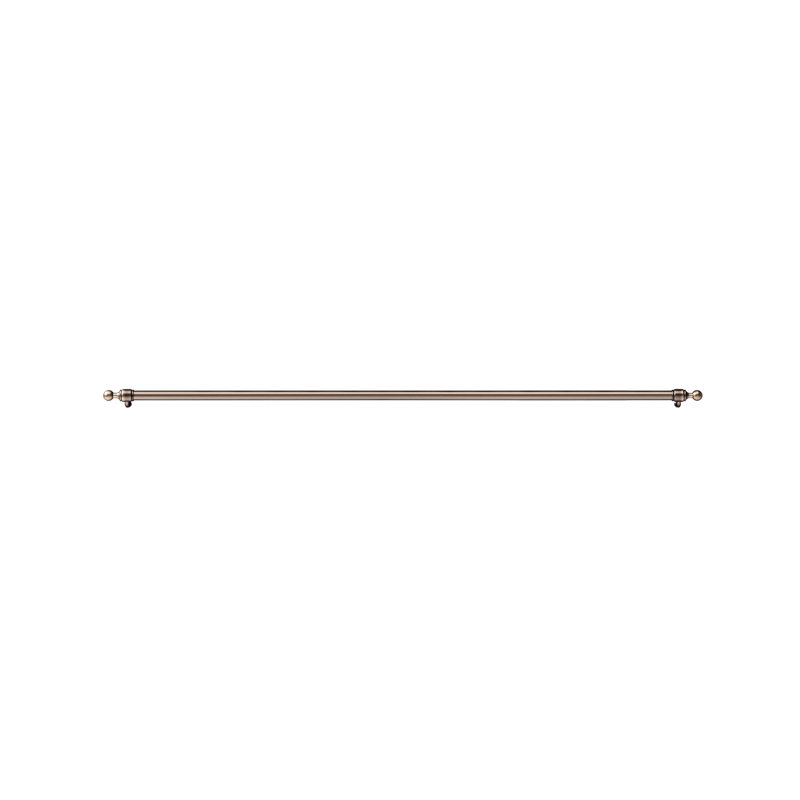 ILVE HRN48P Nostalgie 48 Inch Upper Handrail, Burnished