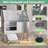 Professional Stainless Steel Dog Washing Station 