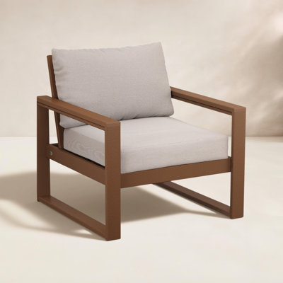 POLYWOOD® Edge Patio Lounge Chair