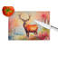 Deer Stag Glass Cutting Board Large