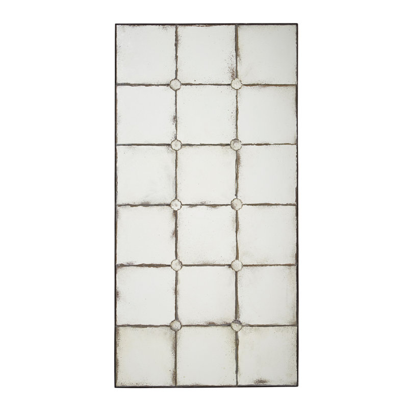 Aces Flat Iron Wall Mirror, 71.25"  x 35.75" 