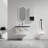 Bathroom Side Cabinet,Soft Close Doors,Float Mounting Design-357282461