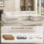 Canapé modulaire moderne en chenille avec repose-pieds mobile, aucun assemblage requis-915066271-915066273-965996336